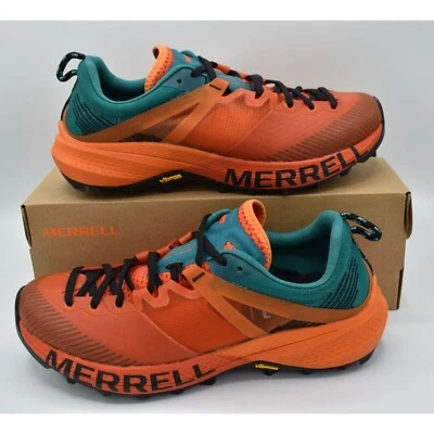 Merrell Womens Size 8 MTL MQM Tangerine Mineral Outdoors Hiking Shoes Sneakers - Image 1 of 4
