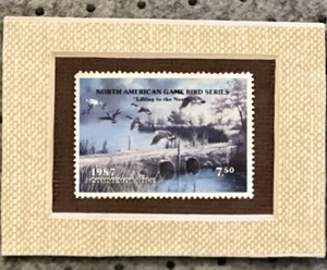 D2K North American Game Bird 1987 $7.50 Stamp - Picture 1 of 5
