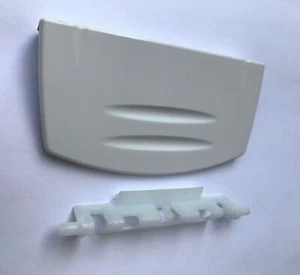 Türgriff mit Feder Griff für Beko Gefrierfach Kühlschrank 4244570100 weiß - Bild 1 von 4