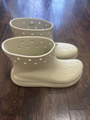 Botas de lluvia Crocs Classic Crush para hombre talla 13 nuevas con etiquetas 207946-2Y2 Foto 1 de 4