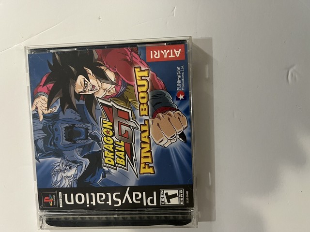 Dragon Ball GT Final Bout Atari Game Complete Black Label 