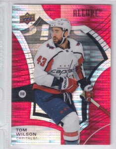 Tom Wilson 2021-22 Upper Deck Allure #3 Red Rainbow {0310