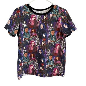 Wild Rich Kids T-Shirt youth size 12 disney Descendants print short sleeve - Picture 1 of 7