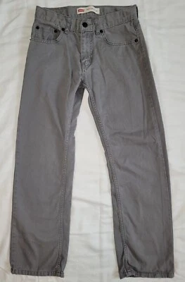 Levi's 505 Jeans 12 Reg. *Gray* 26 waist/26 length (112215-243) - Image 1 of 4