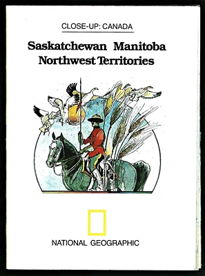 Mapa National Geographic 1979-5 SASKATCHEWAN MANITOBA NUEVOS TERRITORIOS CA mayo A1 Foto 1 de 4