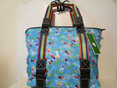 Sydney Love Sport Ladies Golf Tote Beach Carry Fashion Hand Bag Blue 12.5 X 5.75 - Image 1 of 4
