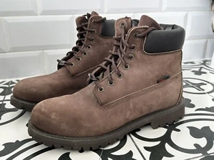 GH Bass & Co Men’s Waterproof Brown Leather Boots UK Size 10 EU 45 - Picture 1 of 16