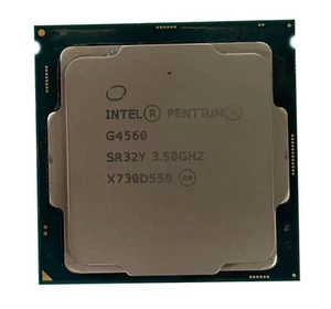 Intel Pentium G4560 Dual Core 3.5 GHz LGA 1151 3MB 8GT/s SR32Y Processor - Picture 1 of 1