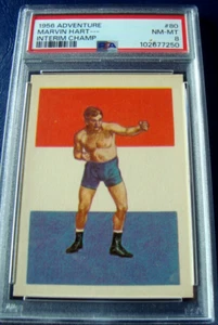 1956 ADVENTURE #80 MARVIN HART PSA 8 NR.MT/MINT Boxing (250) INTERIM CHAMP - Picture 1 of 4