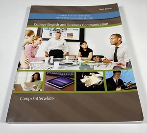 College English & Business Communication Activity Workbook Instructor Annotated - Picture 1 of 17