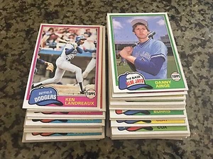 1981 TOPPS TRADED #727 THRU #858 - PICK ANY - UPDATED 07/11/24 - Picture 1 of 15