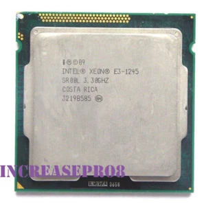 Intel Xeon E3-1225 E3-1235 E3-1245 E3-1275 LGA1155 CPU Processor - Picture 1 of 5