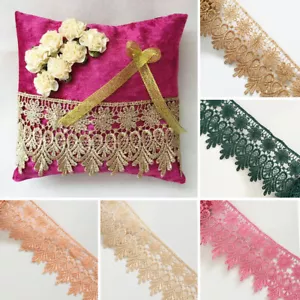 Guipure Venise Lace Trim Bridal Upholstery Boho Vintage Sewing Craft DIY Crown - Picture 1 of 29