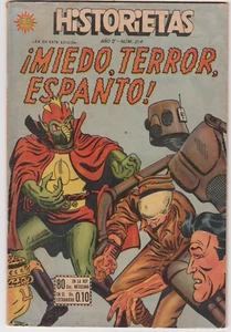 FUMETTI! PAURA, TERRORE, SPAVENTO! 214 EDITORE SOL LUGLIO 1954 TERRORE MESSICO - Foto 1 di 1