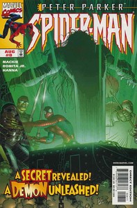 Peter Parker: Spider-Man #8 (with card) VF; Marvel | Blade Vampire Hunter - we c