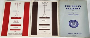 Sheet Music 2 Pieces Duo for Flute & Clarinet and 1 piece Duo for Flute & Oboe - Picture 1 of 10