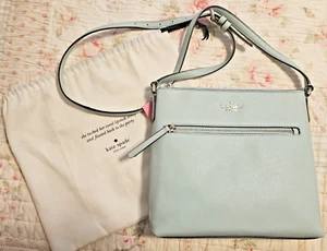 Kate Spade Crossbody PURSE Handtasche Mintgrün, Teal, Spring Meadow Neu mit Etikett! - Bild 1 von 4