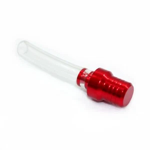 RED Gas Fuel Petrol Tank Cap Breather Hose PIT PRO Quad Dirt Bike ATV Buggy - Picture 1 of 1