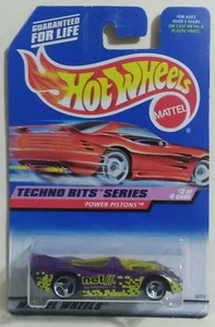 HOT WHEELS POWER PISTONS #2 OF 4 PURPLE TECHNO BITS SERIES DIECAST 1/64 NEU A19 - Bild 1 von 3