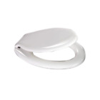 Toilet Seat S12 EXPORT Universal IN Thermoplastic 37x47 CM White 4 Bumpers