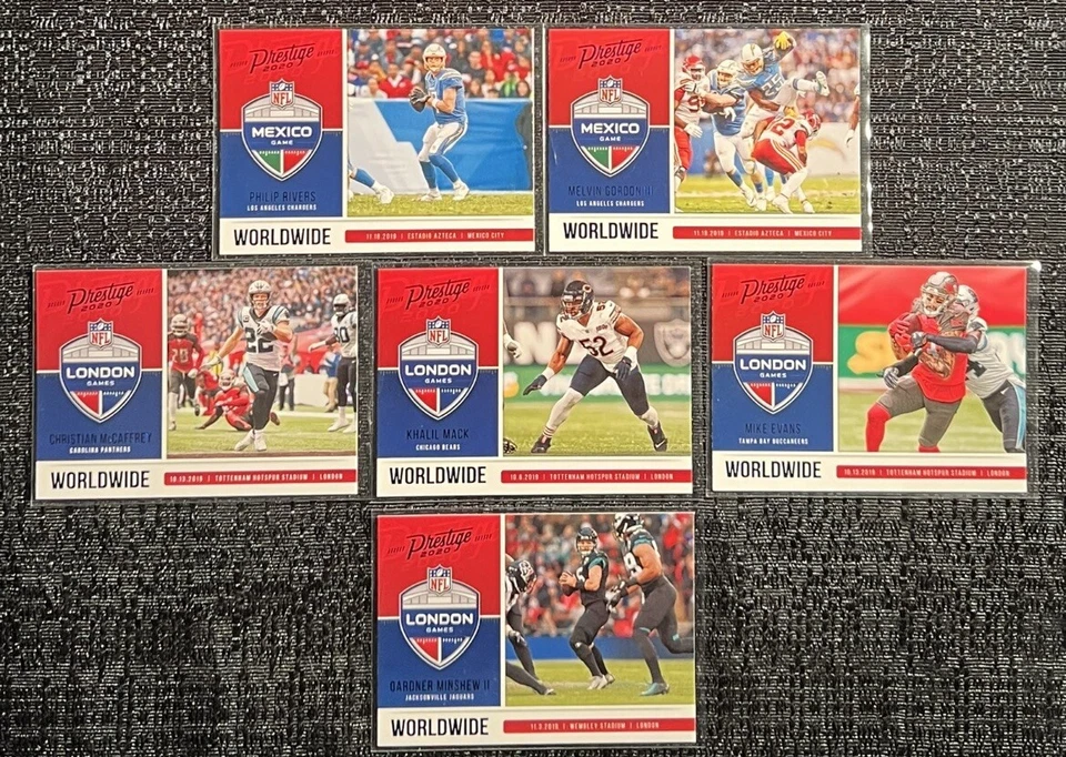 2020 Panini Prestige WORLDWIDE BLUE FOIL Insert You Pick Card Complete Your Set - Image 1 of 1