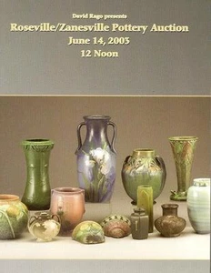 Rago Roseville Zanesville Pottery Auction Catalog June 2003 - Picture 1 of 1