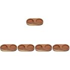 5 Pack Pepper Tray Salt And Mill Storage Grinding Disc