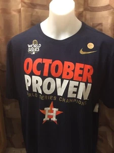 Nike Mens Houston Astros World Series Champions T Shirt Nwt / SIZE XXL - Picture 1 of 2