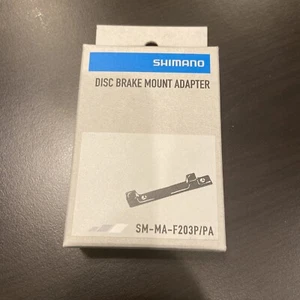Shimano F203P/P Disc Brake Adaptor 203mm Rotor 74mm Caliper 74mm Frame or Fork - Picture 1 of 2
