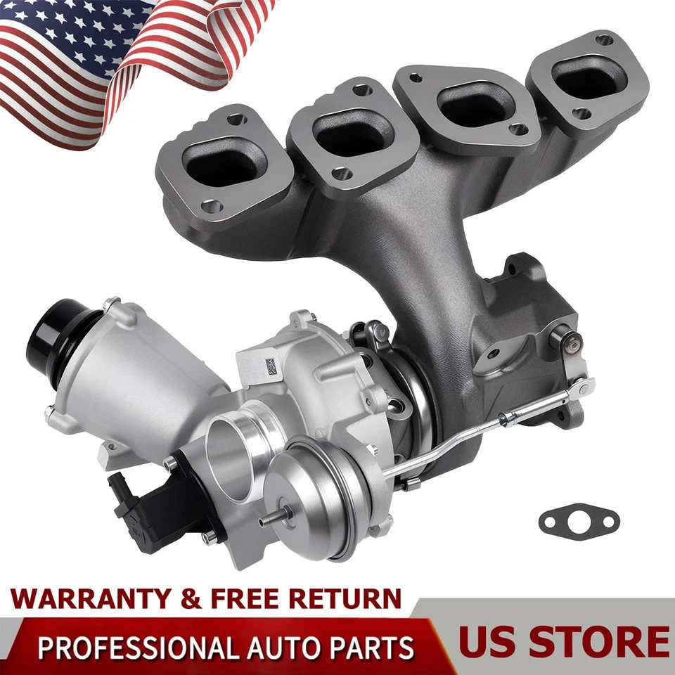New Turbo RHF4 For Mercedes-Benz A250 B250 C250 GLA250 2012-UP 2.0L Turbocharger Foto 1 de 4