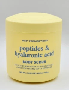 Body Prescriptions Peptides & Hyaluronic Acid BODY SCRUB- 20.8 oz - Picture 1 of 2