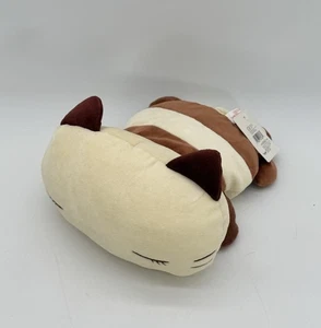Vintage 2001 Sanrio Hello Kitty Nemukko Nyago Sleeping Tabby Cat Plush 10" NEW - Picture 1 of 6