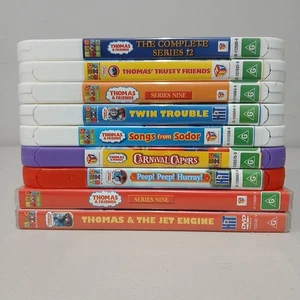 Thomas & Friends Dvd Bundle x9 Region 4 PAL - Very Good Condition - Picture 1 of 11