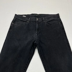Joes Jeans Brixton Straight Narrow Mens 36 Vintage Reserve 1971 Black Denim - Picture 1 of 9
