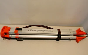 "Trípode de aluminio de alta resistencia para proveedores forestales, cabeza plana 5/8"" x 11" - Imagen 1 de 6