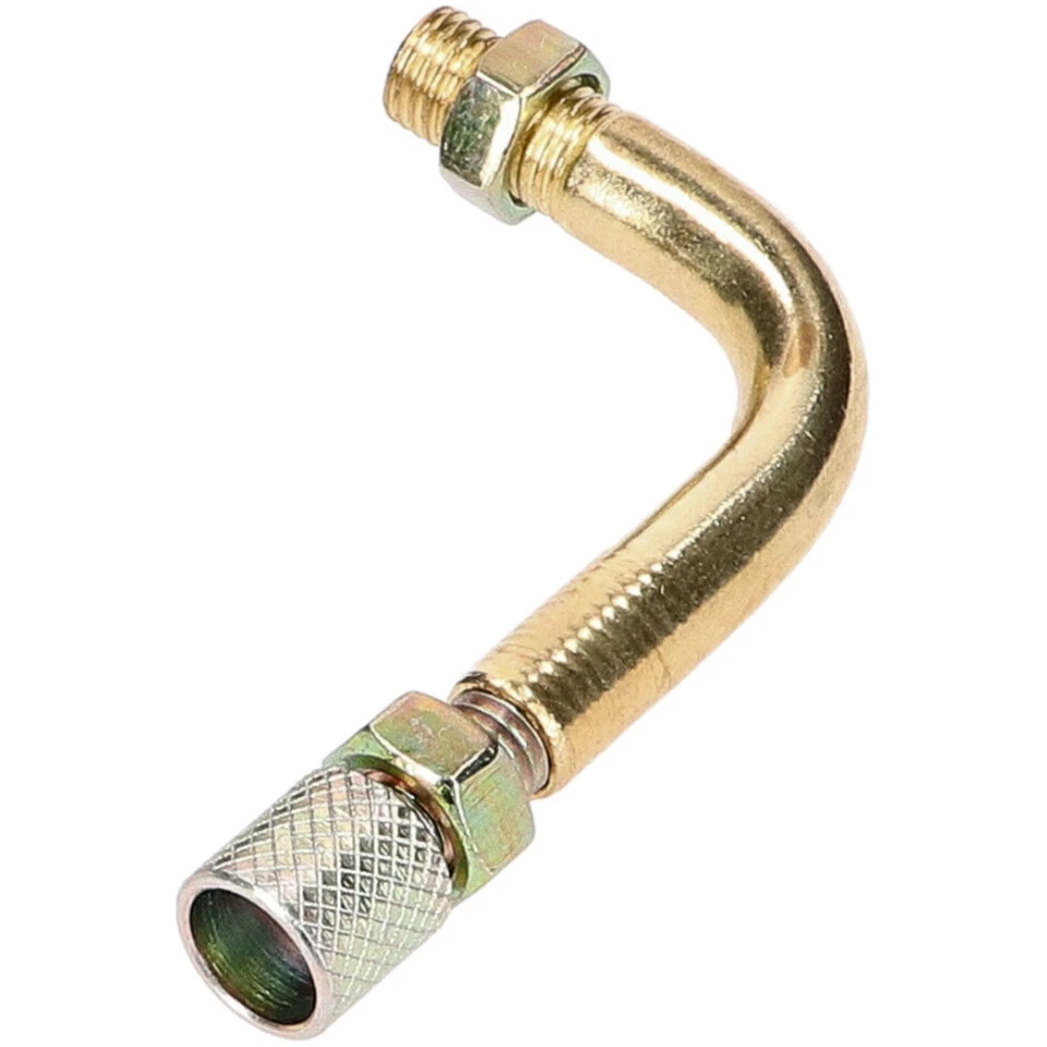 Gasseil 90° Gaszug Rohrbogen M6 für Bing Vergaser inkl. Muttern und Stellschraub - Bild 1 von 1