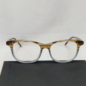SALT Optics MACKAY 48 10K INDIGO OAK Eyeglasses Frames 48-16-140 JAPAN - Picture 1 of 9