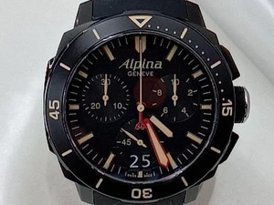 Montre Homme ALPINA AL372X4V6 Quartz Pile Remplacée Verre Saphir Occasion - Photo 1/8