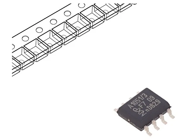 AD8138ARZ IC: Differenzverstärker 320MHz Ch: 1 UBtrieb: 3-5V SO8 IB: 7uA Analog - Bild 1 von 1
