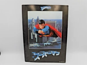Brochure Film Programmi Superman Il Film 1978 Christopher Reeve Giapponese - Foto 1 di 16