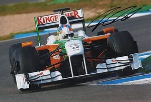 Formula One F1 Driver Paul Di Resta Hand Signed Photo Force India 22 - Picture 1 of 1