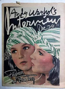 Vintage 1975 Andy Warhol's Interview Magazine December Issue Tatum O'Neal Cover - Picture 1 of 10
