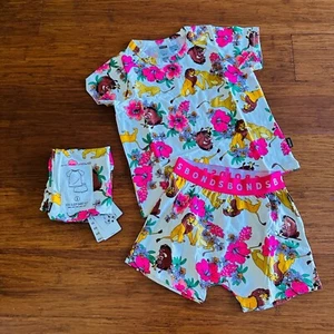 Bonds Disney Lion King Can You Feel The Love Tonight Sleep PJ Set Pyjamas Size 3 - Picture 1 of 4