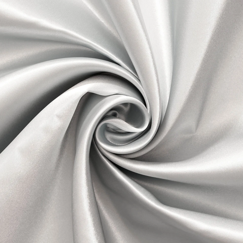 Poliéster Charmeuse Satinado 95 GSM Ligero 58/60 Pulgadas Tela Sedosa por Yarda Foto 1 de 1