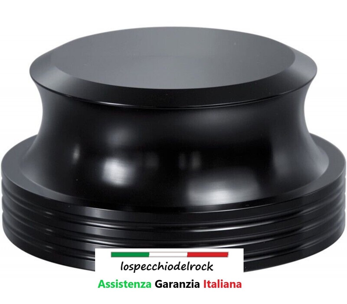 Stabilizzatore Per Giradischi LP 50Hz - In Lega Alluminio Con Livella A Bolla, Nero - Foto 5