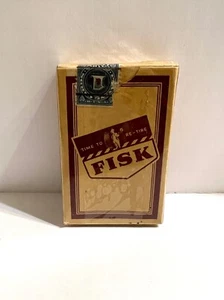 Vintage Fisk Tire Playing Cards, Advertising, Cleveland Ohio 4 Stores SEALED - Picture 1 of 6