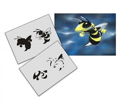 Step By Step Airbrush Stencil AS-018 ~ Template ~ UMR-Design • 38.25€