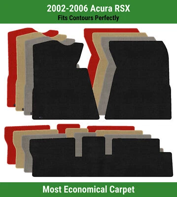 Alfombrillas Lloyd Velourtex fila delantera y trasera para Acura RSX 2002-2006  Foto 1 de 4