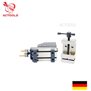 Mini-Vertikalschlitten mit 2" 50mm Stahlschraubstock Sofortfräswerkzeughalter - Picture 1 of 12