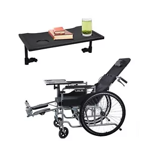 Wheelchair Tray Table with Cup Holder,Detachable Wheelchair Table for Eating,... - Picture 1 of 4